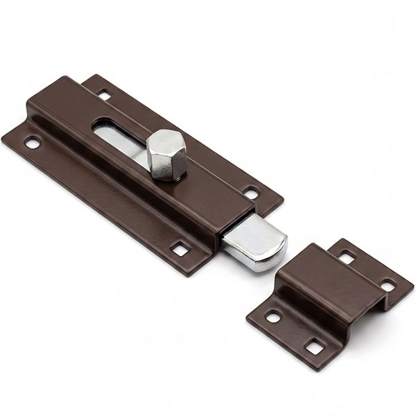MINUTEX Catenaccio Trasversale in Acciaio Bronzato - MINUTEX